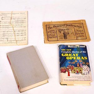 1903 Violin Book, Sheet Music, Composers